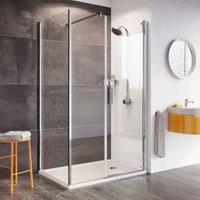 Roman Innov8 8mm Chrome In-line Panel Only for Side Panel Fitting - 860mm