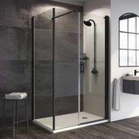 Roman Innov8 8mm Black In-line Panel Only for Side Panel Fitting - 760mm