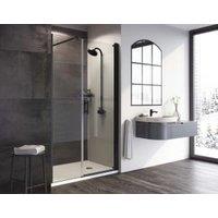 Roman Innov8 8mm Black Pivot Door Only for 1 ln-line Panel & Recess Fitting - 1967 x 640mm