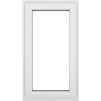 Crystal uPVC White Top Hung Opener Clear Triple Glazed Window - 610 x 1040mm