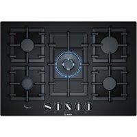 Bosch PPQ7A6B90 Series 6 75cm Gas Hob - Black