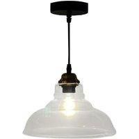 Clyde Pendant Light Clear Glass