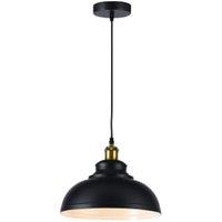 Yuna Pendant Light Black Metal