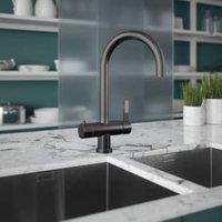 Carysil Twist 4-in-1 Hot Water Kitchen Tap - Gun Metal