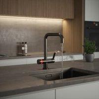 Carysil LED Touch 4-in-1 Hot Water Kitchen Tap - Gun Metal