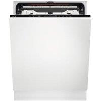 AEG FSK76738P Built-In Dishwasher - Silver