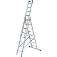 Zarges Skymaster Plus X 3 x 8 Tread Aluminium Combination Ladder