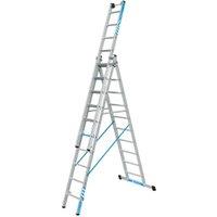 Zarges Skymaster Plus X 3 x 10 Tread Aluminium Combination Ladder
