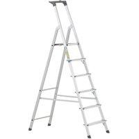 Zarges Everest 3 x 10 D-Rung Aluminium Treble Extension Ladder - Max Height 6.65m