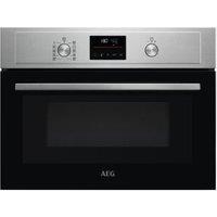 AEG KMX365060M Compact Multi-Function Oven with Microwave - Stainless Steel