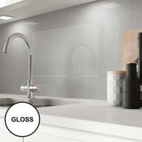 Alusplash Splashback 3050 x 750mm - Space Silver - Gloss