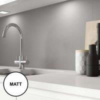 Alusplash Splashback 900 x 750mm - Smoked ember - Matt