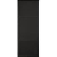 LPD Internal Sutton Pre-Finished Black Solid Core Door - 762 x 1981mm