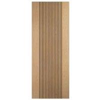 LPD Internal Sydney Pre-Finished Oak Solid Core Door - 838 x 1981mm