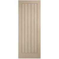 LPD Internal Mexicano Pre-Finished Blonde Oak Solid Core Door - 762 x 1981mm