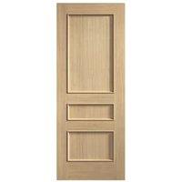 LPD Internal Toledo Pre-Finished Oak Solid Core Door - 762 x 1981mm
