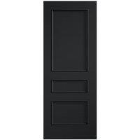 LPD Internal Toledo Pre-Finished Charcoal Black Solid Core Door - 686 x 1981mm