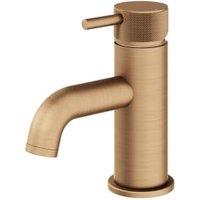 Melbury Pro Compact Mono Basin Mixer Tap - Brushed Bronze