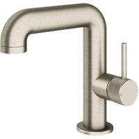 Melbury Pro Mono Side Lever Basin Mixer Tap - Brushed Nickel