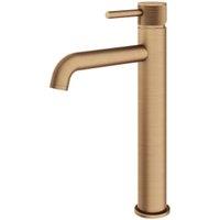 Melbury Pro Tall Mono Basin Mixer Tap - Brushed Bronze