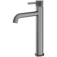 Melbury Pro Tall Mono Basin Mixer Tap - Matt Anthracite