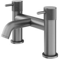 Melbury Pro Deck Mounted Bath Filler Tap - Matt Anthracite