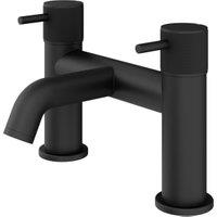 Melbury Pro Deck Mounted Bath Filler Tap - Matt Black