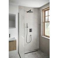 Corlea PVC Matt Linear Single Shower Panel - 2400 x 1000mm