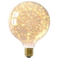 Calex Stars Globe E27 1.5W Non Dimmable Light Bulb - Gold