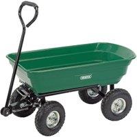 Draper Garden Tipping Trolley Cart - 75L