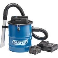 Draper D20 Cordless 1 x 3.0Ah 12L Ash Vacuum Cleaner - 20V