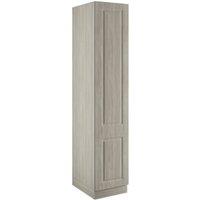 Harrogate Urban Oak Single Wardrobe with Single Rail - 450 x 2260 x 608mm