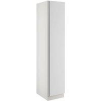 Boston Matt White Single Wardrobe with Double Rail - 450 x 2260 x 609mm