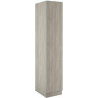 Malton Urban Oak Single Wardrobe with Single Rail - 450 x 2260 x 608mm