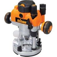 Triton MOF001 1/4" Corded Electric Dual-Mode Precision Plunge Router - 1400W