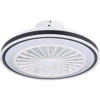 Eglo Almeria White Compact Ceiling Fan with Light