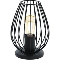 Eglo Newtown 16cm Metal Table Lamp - Black
