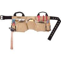 Kuny AP622A Leather Carpenters Split Grain Apron