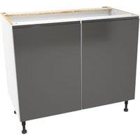 Wickes Madison Dark Grey Base Unit - 1000mm