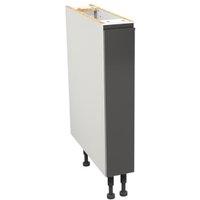 Wickes Madison Dark Grey Pull Out Base Unit - 150mm