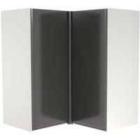 Wickes Madison Dark Grey L-Shape Corner Wall Unit - 625mm