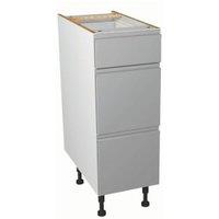 Wickes Madison Grey Drawer Unit - 300mm