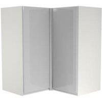 Wickes Madison Grey L-Shape Corner Wall Unit - 625mm