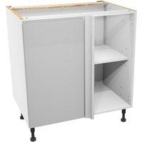 Wickes Madison Grey Corner Base Unit - 800mm