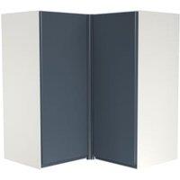 Wickes Madison Marine Blue L-Shape Corner Wall Unit - 625mm
