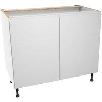 Wickes Madison Matt White Base Unit - 1000mm