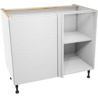 Wickes Madison Matt White Corner Base Unit - 1000mm