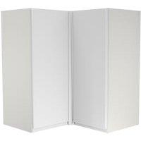 Wickes Madison Matt White L-Shape Corner Wall Unit - 625mm