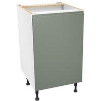 Wickes Madison Reed Green Base Unit - 500mm