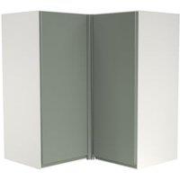 Wickes Madison Reed Green L-Shape Corner Wall Unit - 625mm
